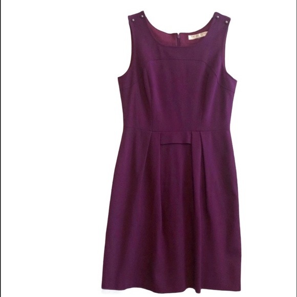 🍀Trina Turk purple Sheath dress, like new - Picture 3 of 15